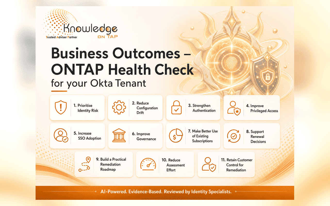 Okta Health Check business outcomes